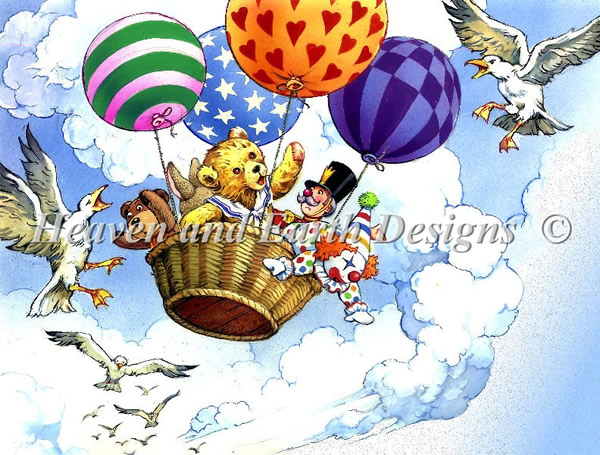 Teddies Fly Away - Click Image to Close